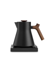 Matte Black + Walnut