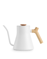 Matte White + Maple